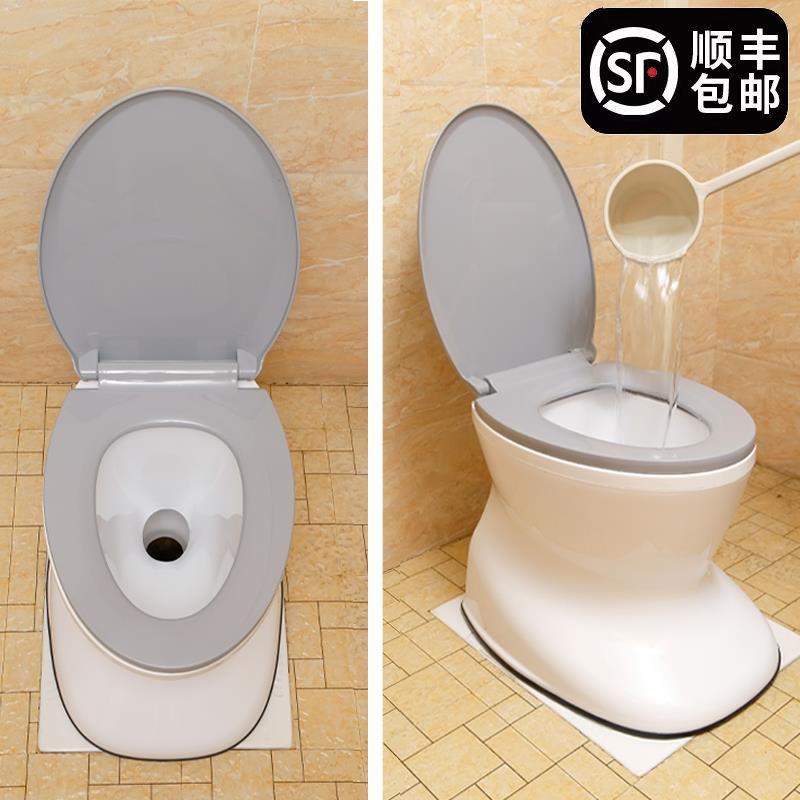 蹲厕改坐厕孕妇老人坐便器家用简易厕所可携式坐便椅凳可移动马桶