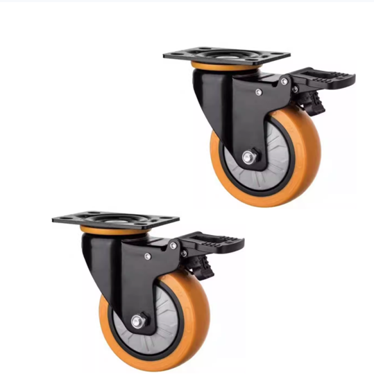 怡合达CDM01/CDM11/CDM21工业丝杆脚轮D75/D100/D125/D150-P/N/U