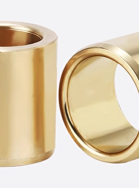 无油衬套OFG01/OFG02-d10-d12-L8-L10-L12-L15-L20-L25青铜直柱型