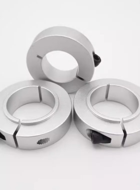 轴承固定环带台阶光轴限位PSCSLS SCSLS SCSLAW长凸头固定环开口