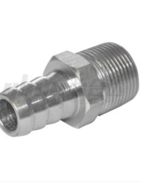 替代怡合达 XZJ01-6-9-12-19-02-03-04-06全铁接头外螺纹直接头