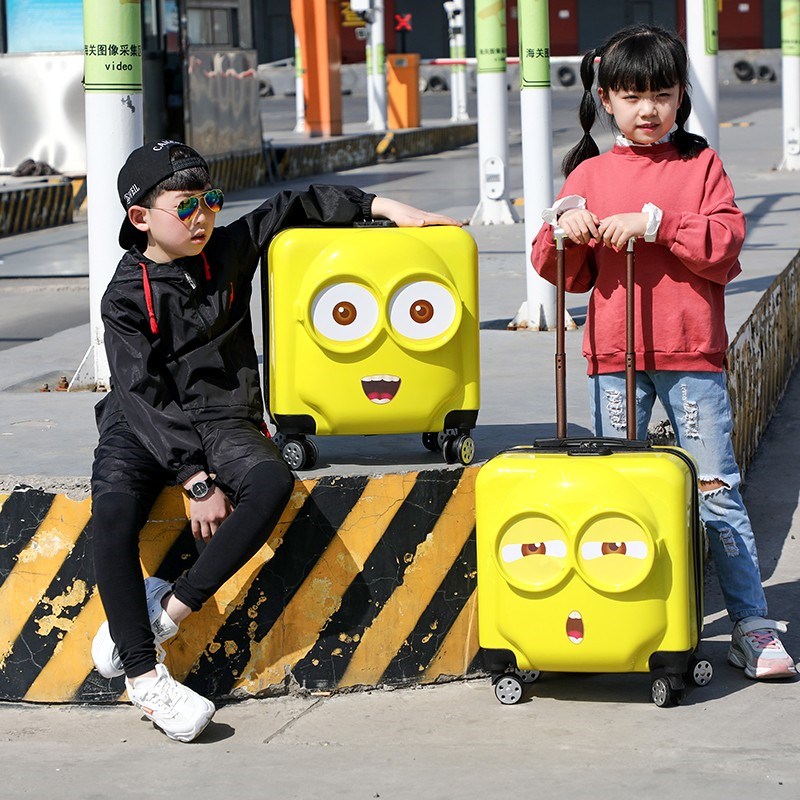 定制卡通儿童拉杆箱宝宝行李箱18寸小孩男女密码锁户外X旅行箱20