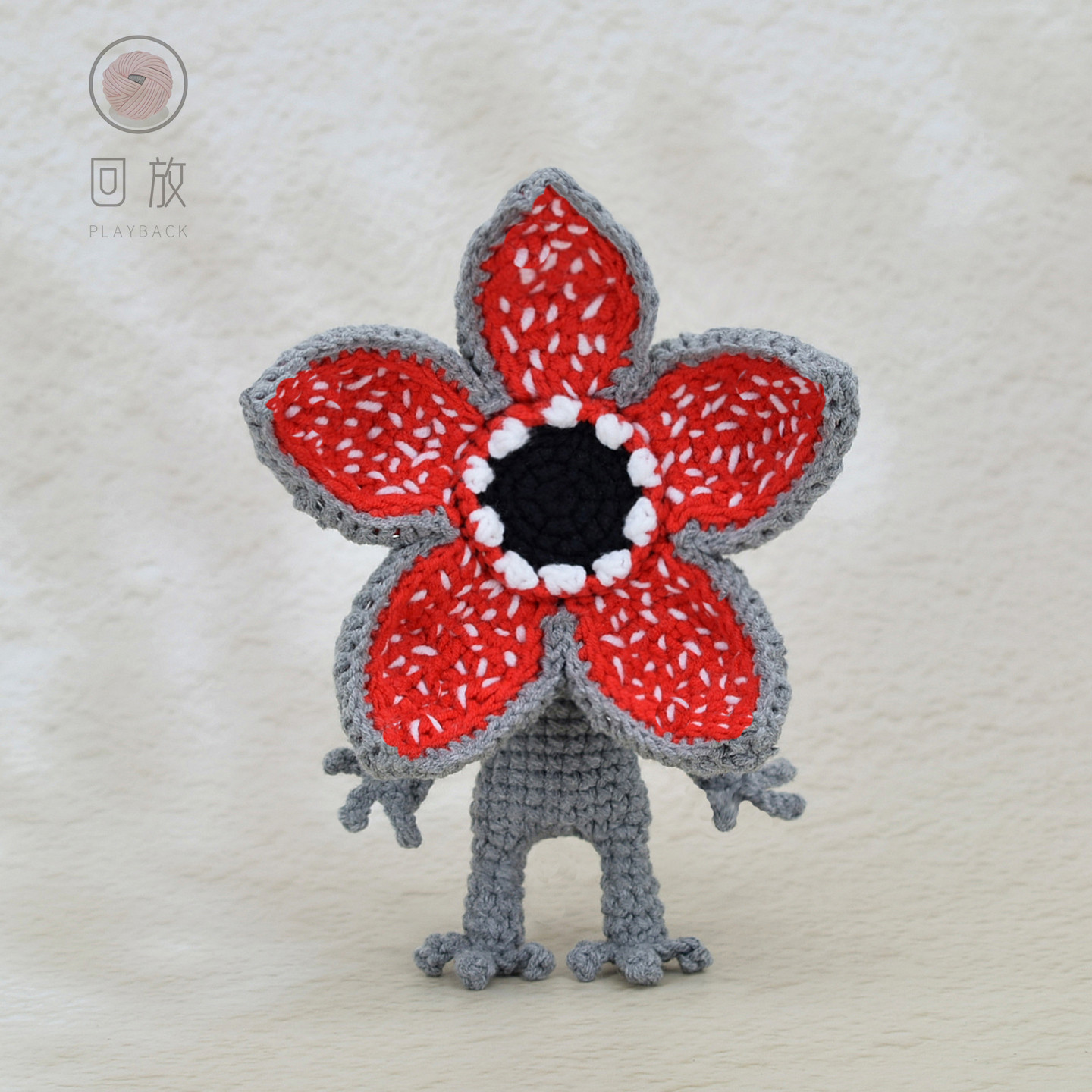 手工钩针编织怪奇物语达达挂件