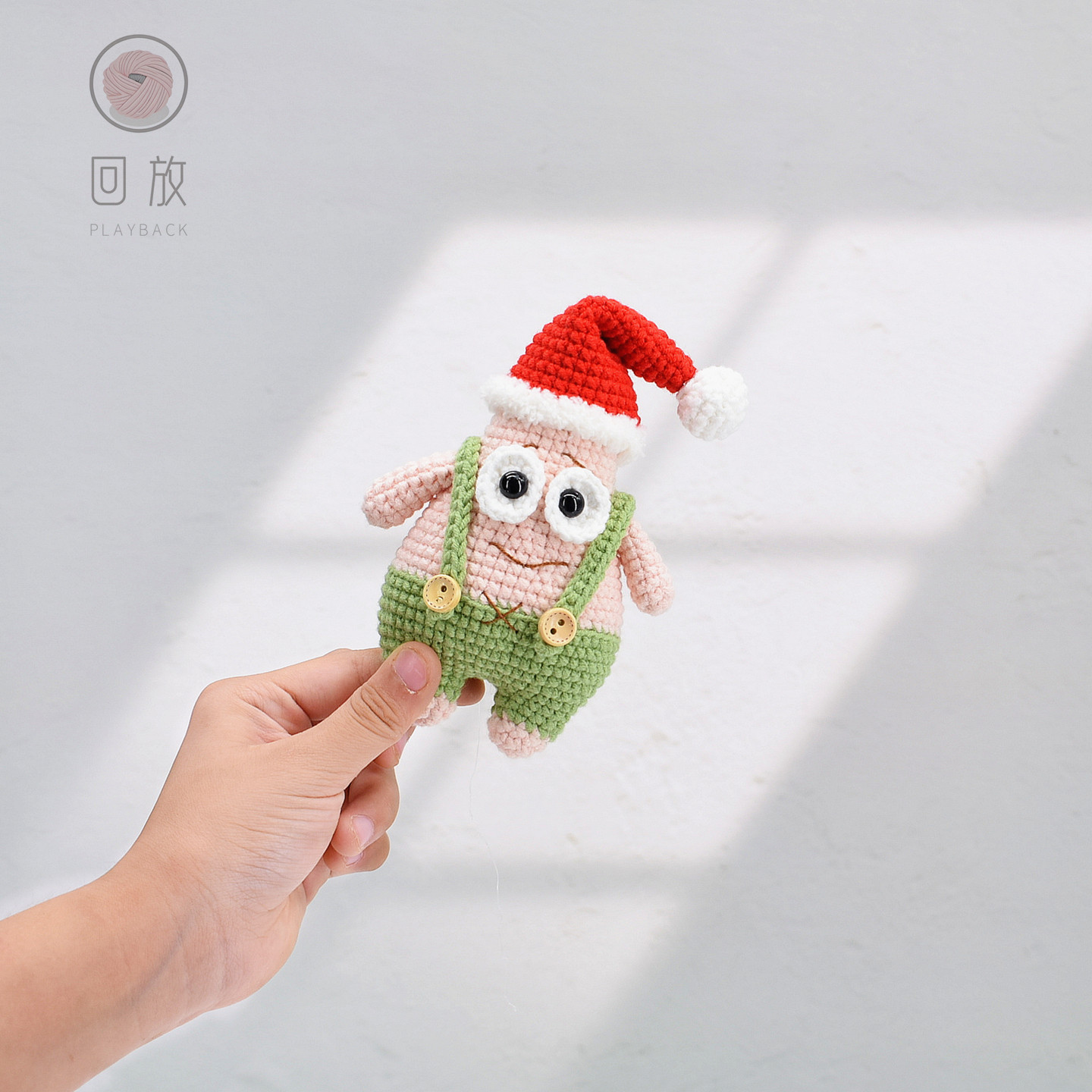 毛线diy派大星海绵宝宝材料包