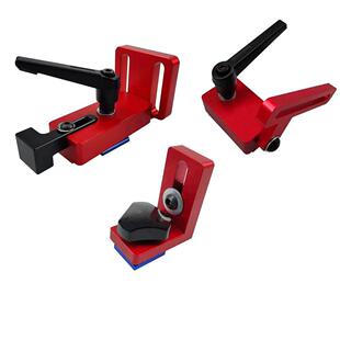 30型木工滑槽 限位器 铝合金木工滑槽导轨靠山限位器 定位尺固定