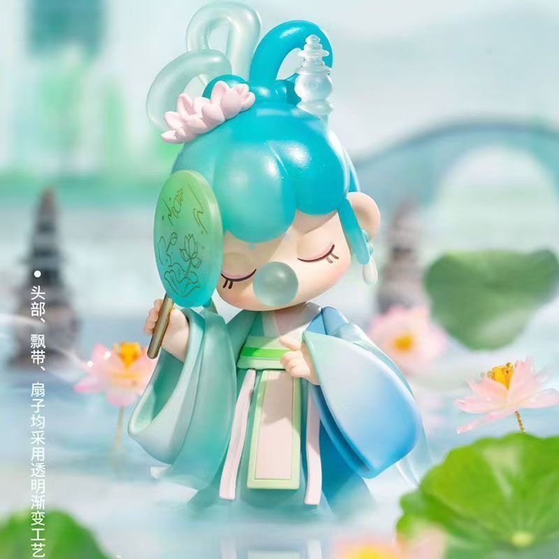 诗情画意系列盲盒萌萌潮玩手办