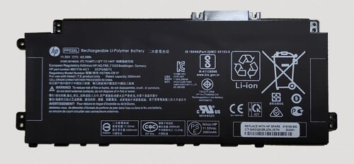 适用PP03XL PV03XL HSTNN-LB8S M01118 M01144-005 I137 电池
