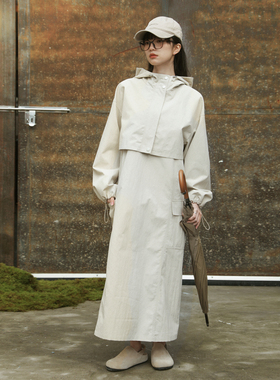 AIRIQI奥莱女装工装两件套时尚户外百搭休闲套装AX41TZ503