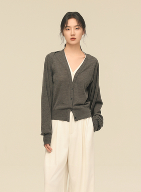 AIRIQI奥莱女装百着毛织H型时尚套装AZ43TZ166