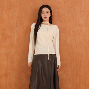 AIRIQI奥莱女装 AH53DS202 都市针织打底衫