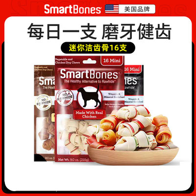 洁齿骨磨牙棒smartbones