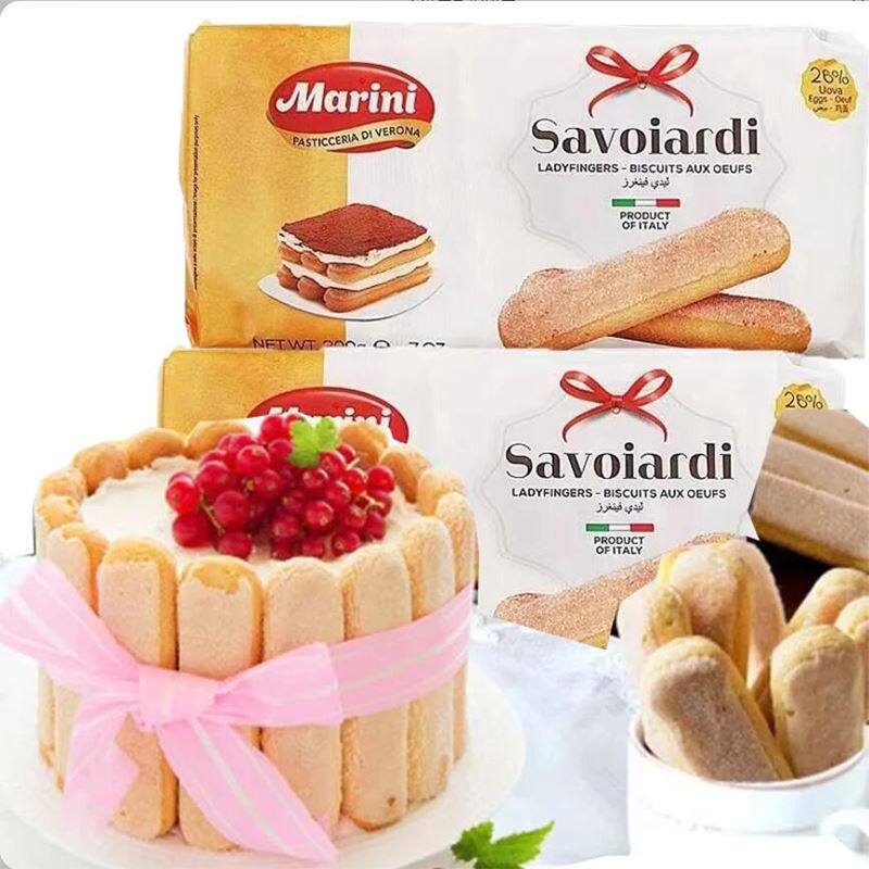 手指饼干安诺尼提拉米苏蛋糕烘焙材料拇指饼蛋糕围边原料饼干条