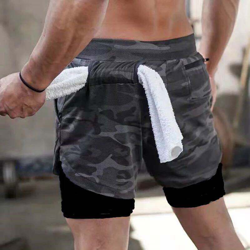 跑步短裤男运动马拉松田