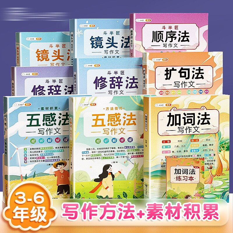 斗半匠看图写话思维导图素材积累一年级二年级人教版语文专项训练小学生上册下册说话入门每日一练范文本一二年级阅读理解作文大全