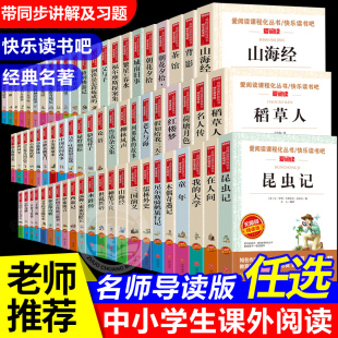 昆虫记绿野仙踪安徒生格林童话稻草人书爱 快乐读书吧 课外书老师上册下册故事书 教育童年三四五六年级读 山海经小学生版