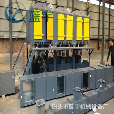 卧式电捕焦油器 LMC-H型脉冲滤筒除尘器 布袋除尘器 催化燃烧设备