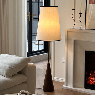 法式新款中古风落地灯客厅沙发高级感艺术氛围酒店复古台灯