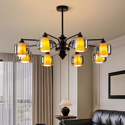 高级感客厅吊灯意式轻奢餐厅卧室