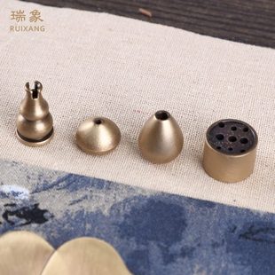 黄铜支架坐架小盘香香小葫芦滴象水瑞托香孔线香插香插九香炉座