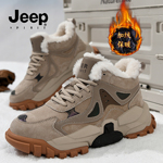 JEEP SPIRIT吉普男鞋棉鞋2025冬季新款加绒加厚保暖东北男雪地靴