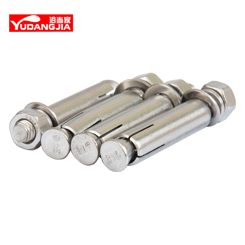 。包邮316不锈钢膨胀螺栓加长膨胀螺丝拉爆螺杆爆炸螺钉M6M8M10M1