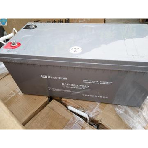 。中达电通台达蓄电池DCF126-12200 12V200AH铅酸免维护医疗太阳