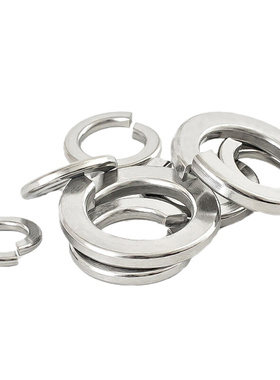 。304不锈钢轻型弹垫波形弹簧垫圈垫片GB859M2M3M4M5M6M8M10M12M1