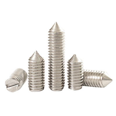 。M1.6M2M2.5M3M4 304不锈钢一字紧定螺钉开槽无头螺丝机米顶丝