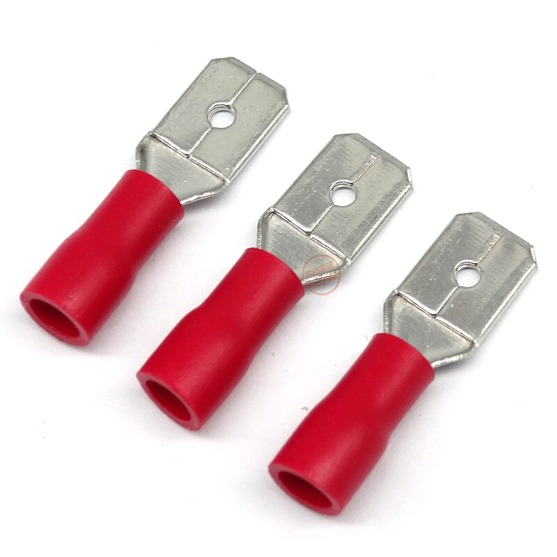 。6.3预绝缘端头 快速接线端子插片接头 冷压端子MDD1 25-250 22-