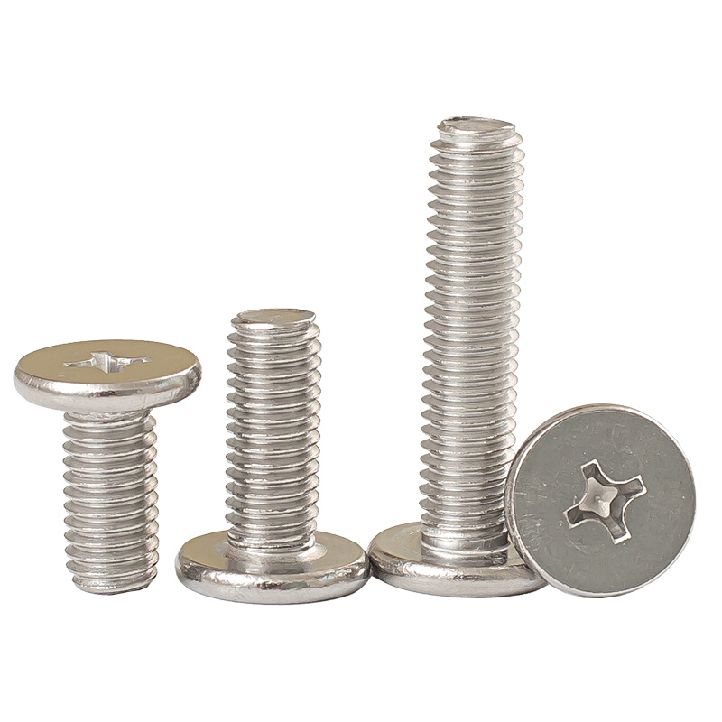 。304不锈钢十字扁平头螺丝钉CM笔记本数码薄头 M2M2.5M3M4M5M6M8