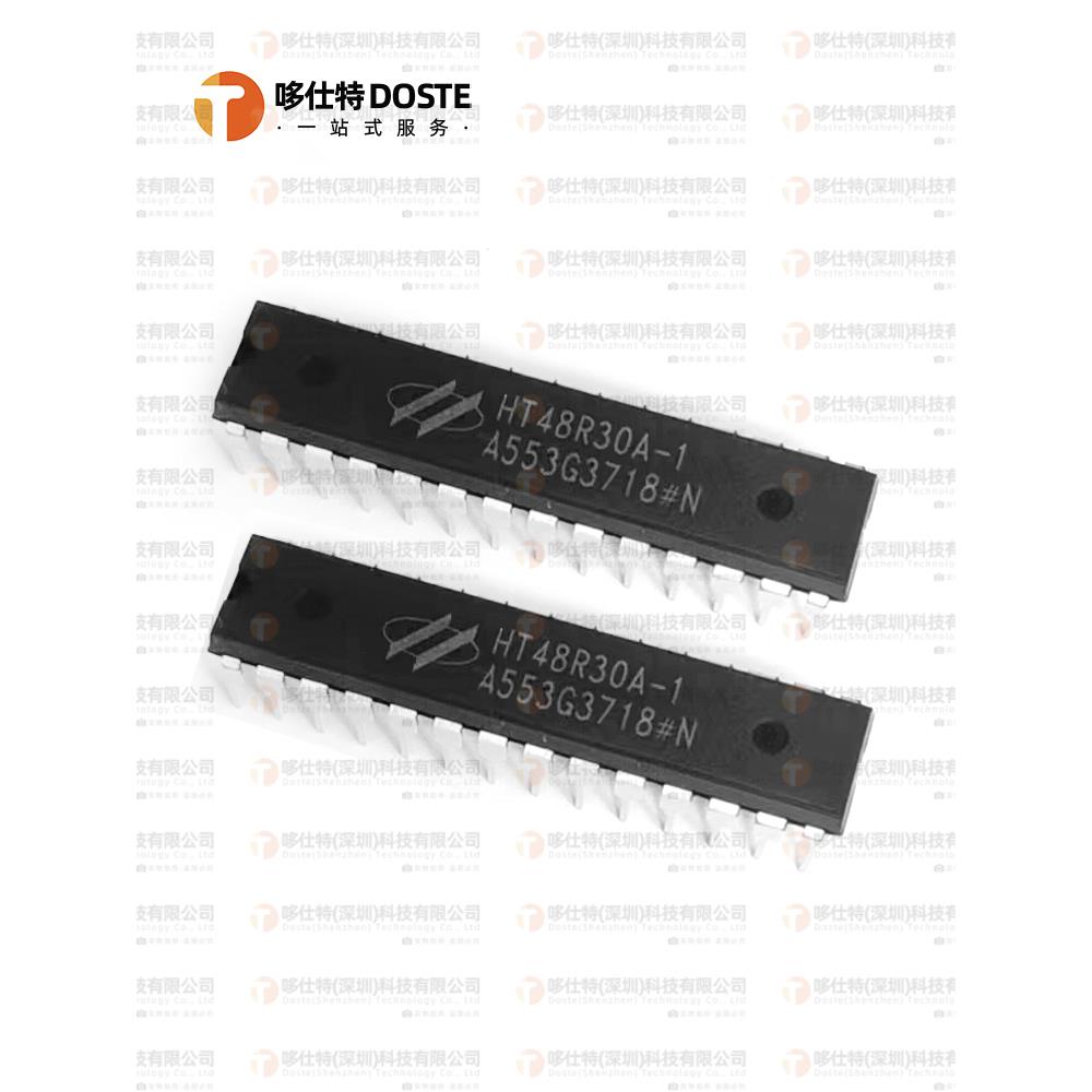 HT48R30A-1全新原装HT48R30A封装DIP28 LCD型8位输出/输入单片机
