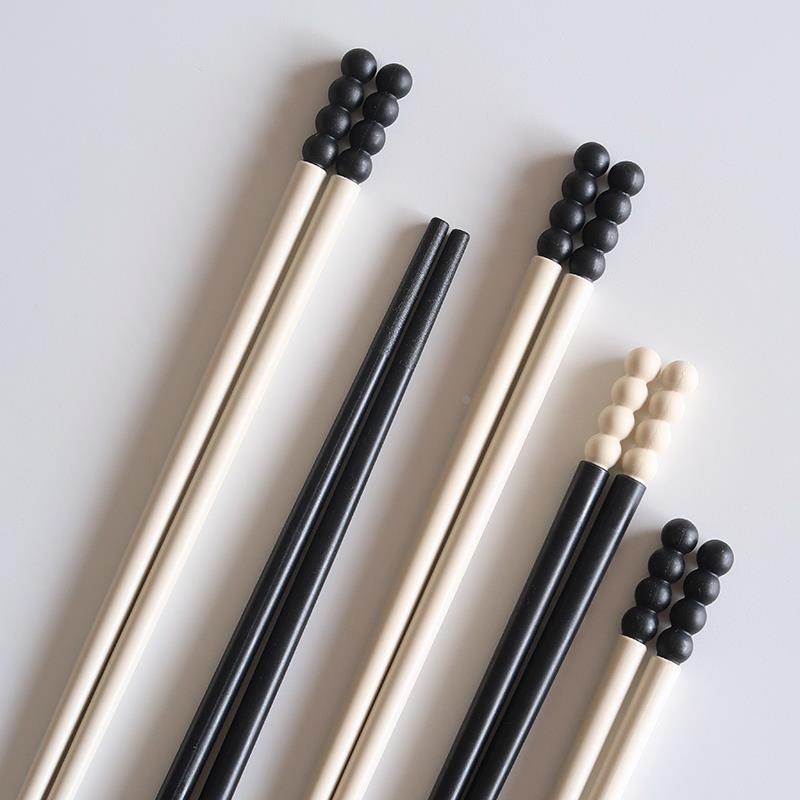 岩井成器 ins风创意糖葫芦合金筷子 家用防潮防霉可消毒高档筷子