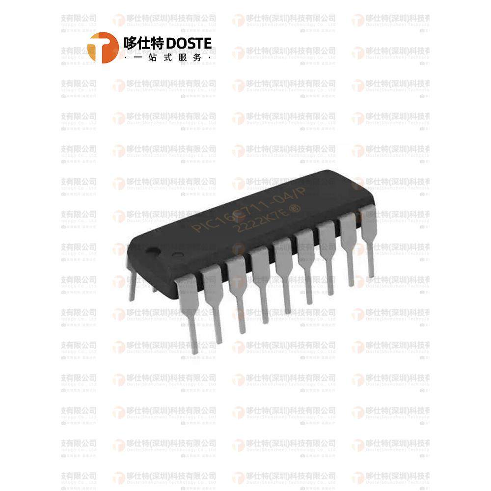 全新原装现货微芯PIC16C711-04/P微型控制器MCU单片机封装PDIP-18