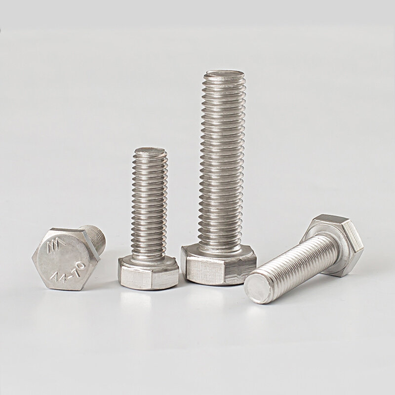 。不锈钢316外六角螺丝外六角螺栓M3M4M5M6M8M10M12M14M16M18M20M