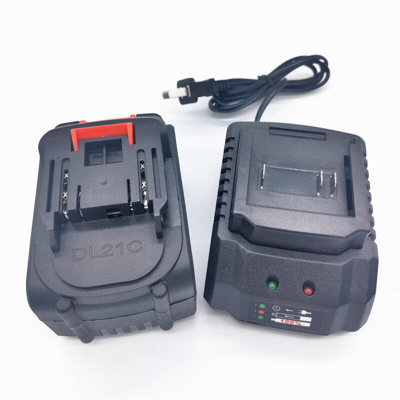 。德捷特68VF198TV洗车机电动扳手电锤角磨机鼓风机锂电池充电器