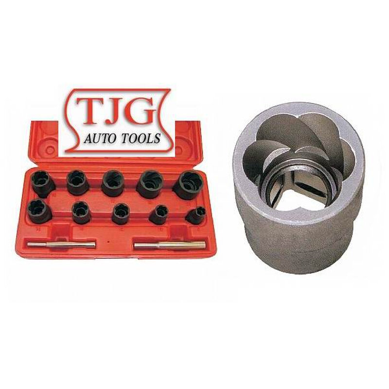 。台湾TJG-B1342 反牙套筒组10件套 反牙套筒组3/8和1/2