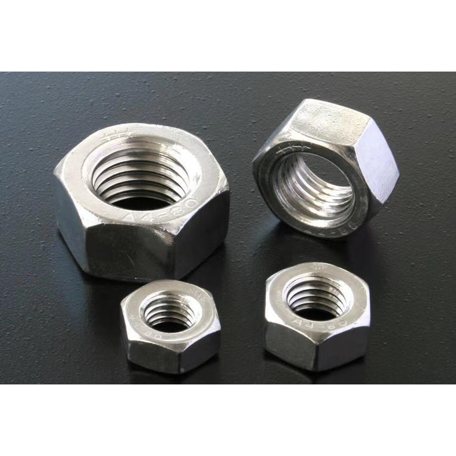 正反牙左旋镀锌中细牙六角螺母螺帽M10M12M14M16M20M24M30*1.5*2