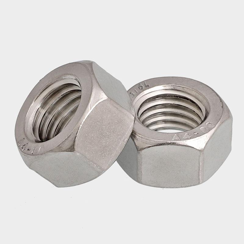 源头厂家 国标SUS316L不锈钢螺母六角螺丝帽M3M4M5M6M8M10M30M72