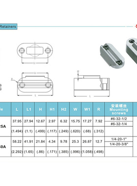 。厂家供应限位夹 SLK-25A/50A 行位夹 行位固定器 滑块定位器