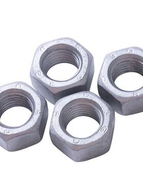 螺母8级六角扩孔螺母热浸锌热镀锌螺帽加大M6M10M16M20M30M48M64