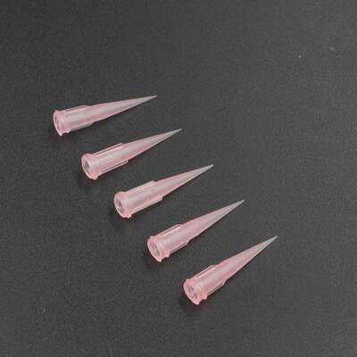 全部塑料tt斜式塑料点胶针头ad混合光点胶针筒点胶瓶螺口卡口针头