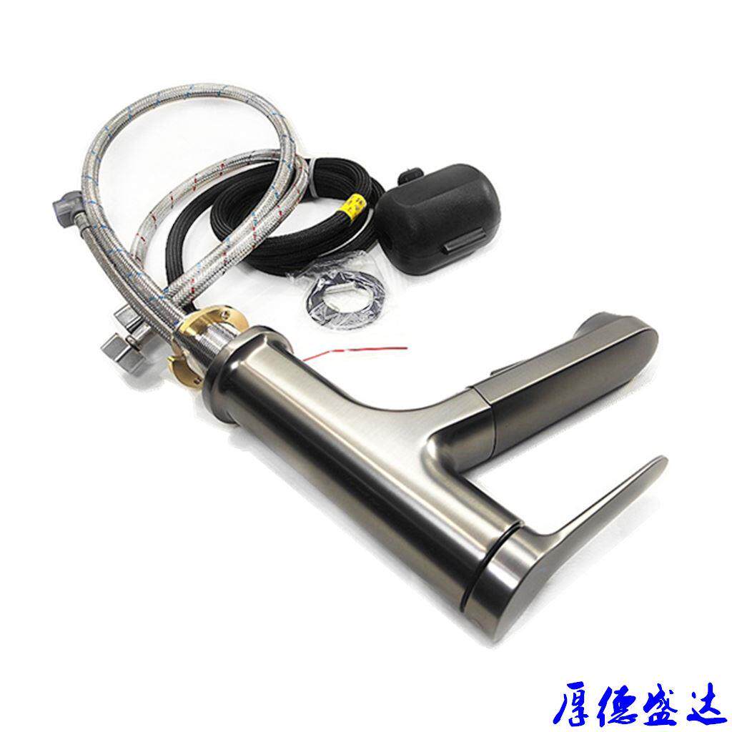 洗菜盆水龙头单冷冷热304不锈钢厨房数显飞雨瀑布冷热水龙头包邮