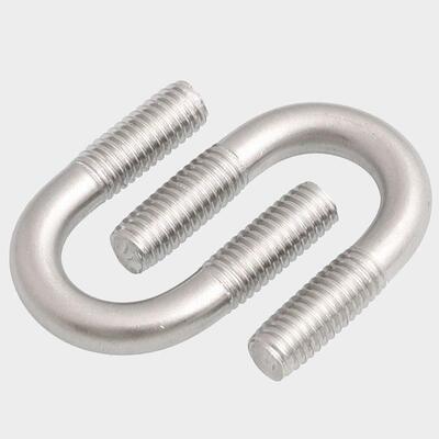 M6304不锈钢U形螺丝U型卡U型螺栓U型管卡管夹*8x10x12x14x16