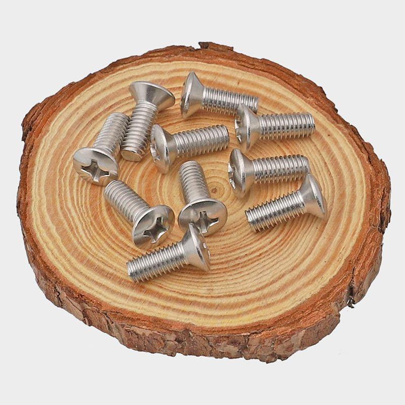 M6M8304不锈钢3GB820半沉头十字螺丝*8x10x12x14x16x20x40x50x60