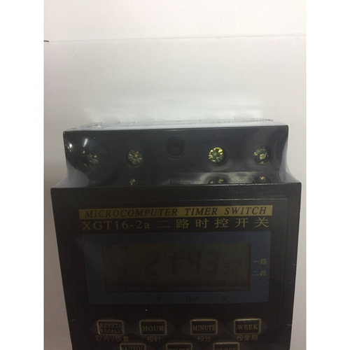 。上海旭光电子XGT16-2A 二路独立定时器 微电脑时控开关