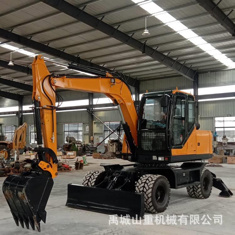 85轮挖 轮式挖掘机 小型挖掘机 性能稳定 质量可靠 动作灵活