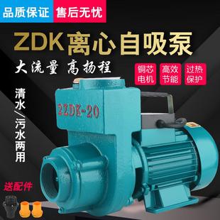 厂家直供家用自吸清水泵高压泵220V增压抽水机水塔离心泵旋涡泵