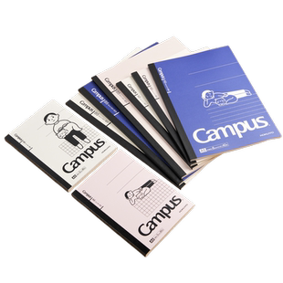 日本kokuyo国誉无线装订本noritake联名笔记本考研本子b5/a5横线软面抄记事本a6加厚方格网格本可平摊作业本