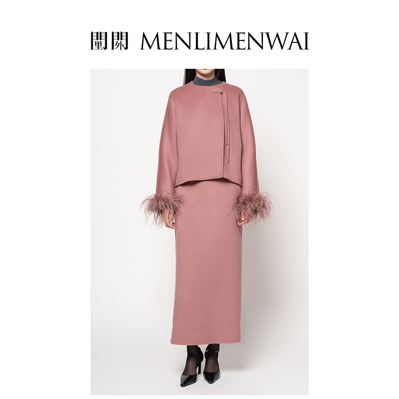 骆驼绒时尚套装设计师款