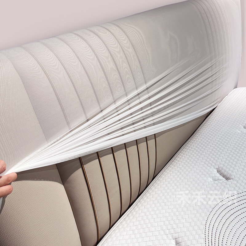 透明防尘床头套罩高弹力隐形免清理床头全包保护罩柔软服贴可拆洗